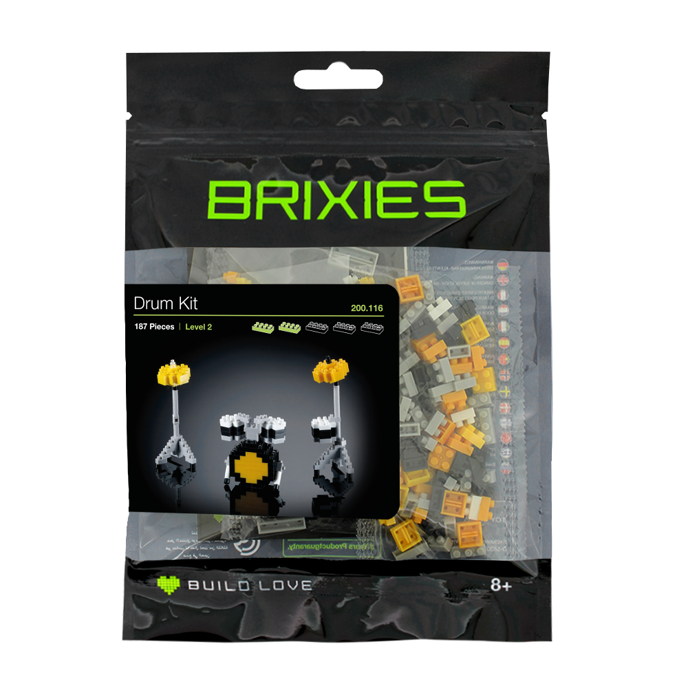 Large Zip Bag Drum Kit