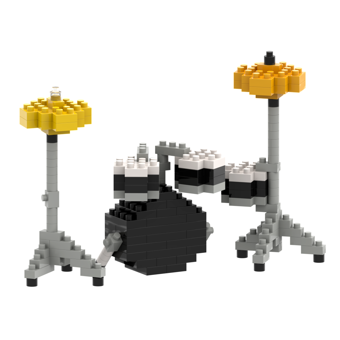 Large Zip Bag Drum Kit