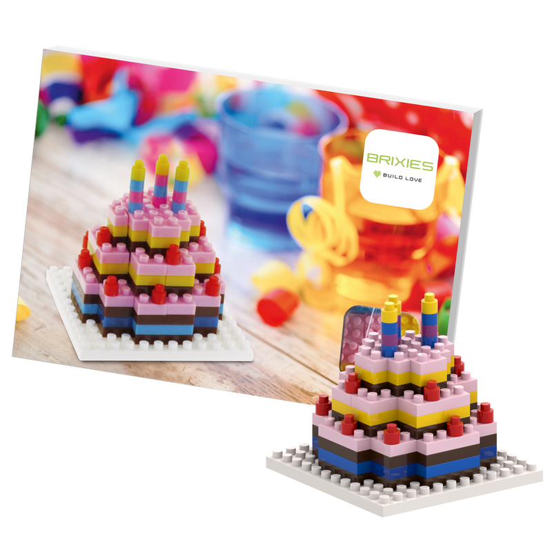 Postcard Birthday Cake