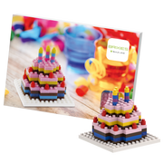 Postcard Birthday Cake