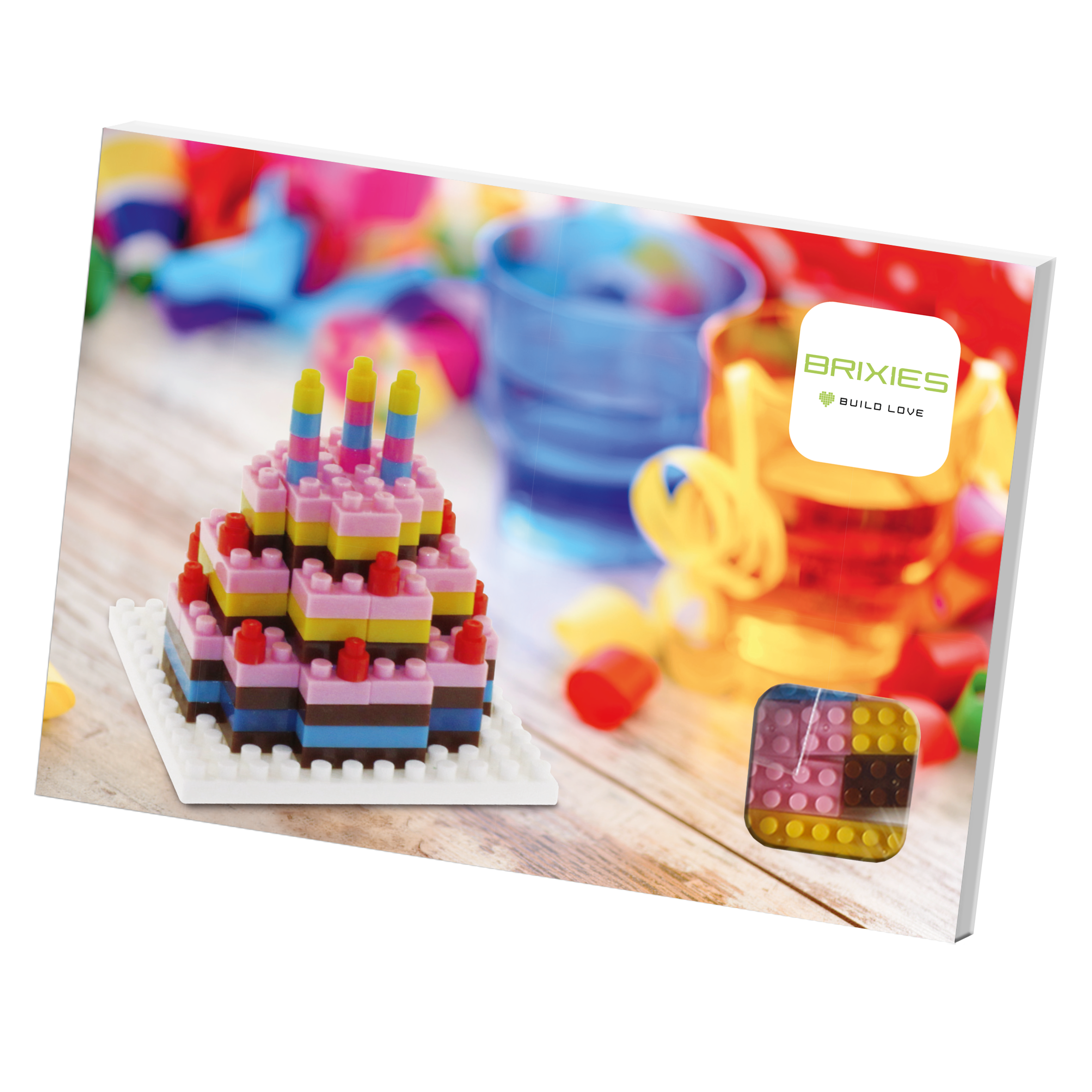 Postcard Birthday Cake