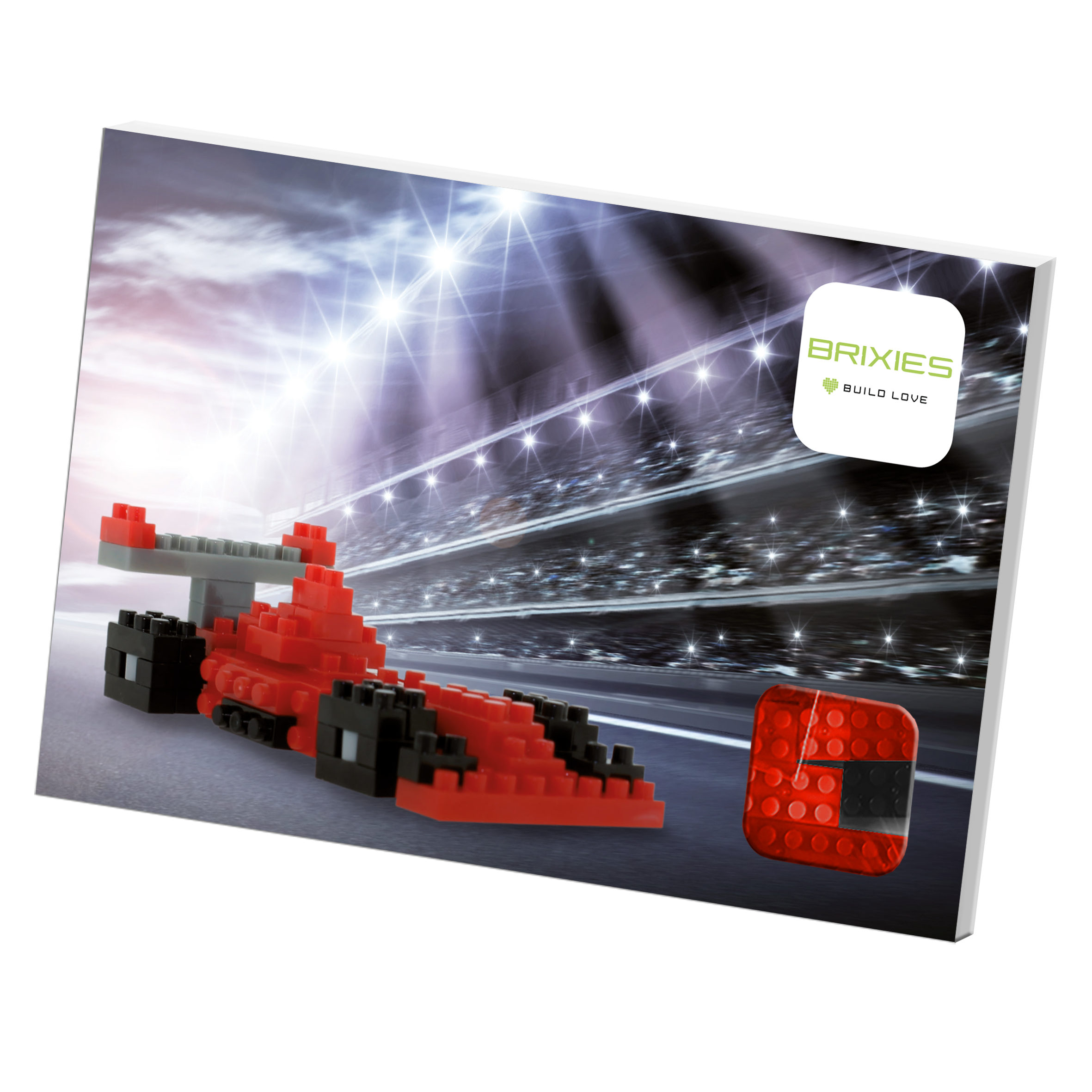 Postcard Racing Car