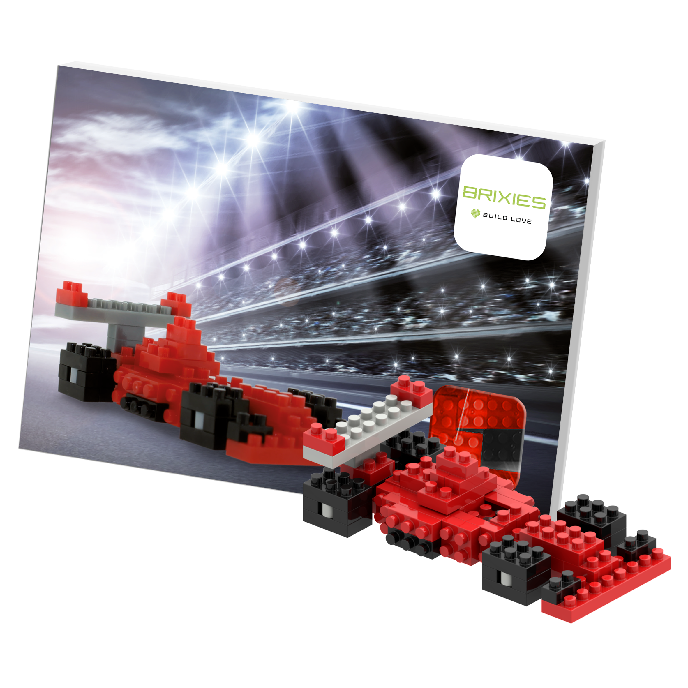 Postcard Racing Car
