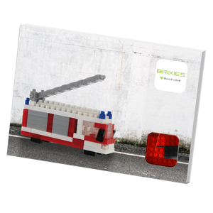 Postcard Fire Truck