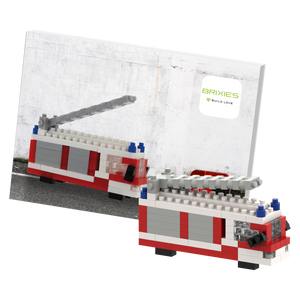 Postcard Fire Truck