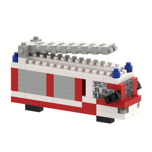 Postcard Fire Truck