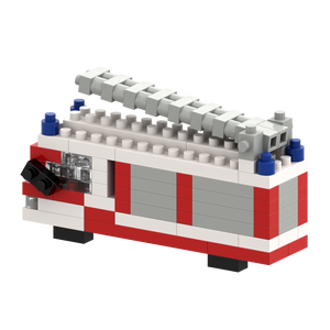 Postcard Fire Truck