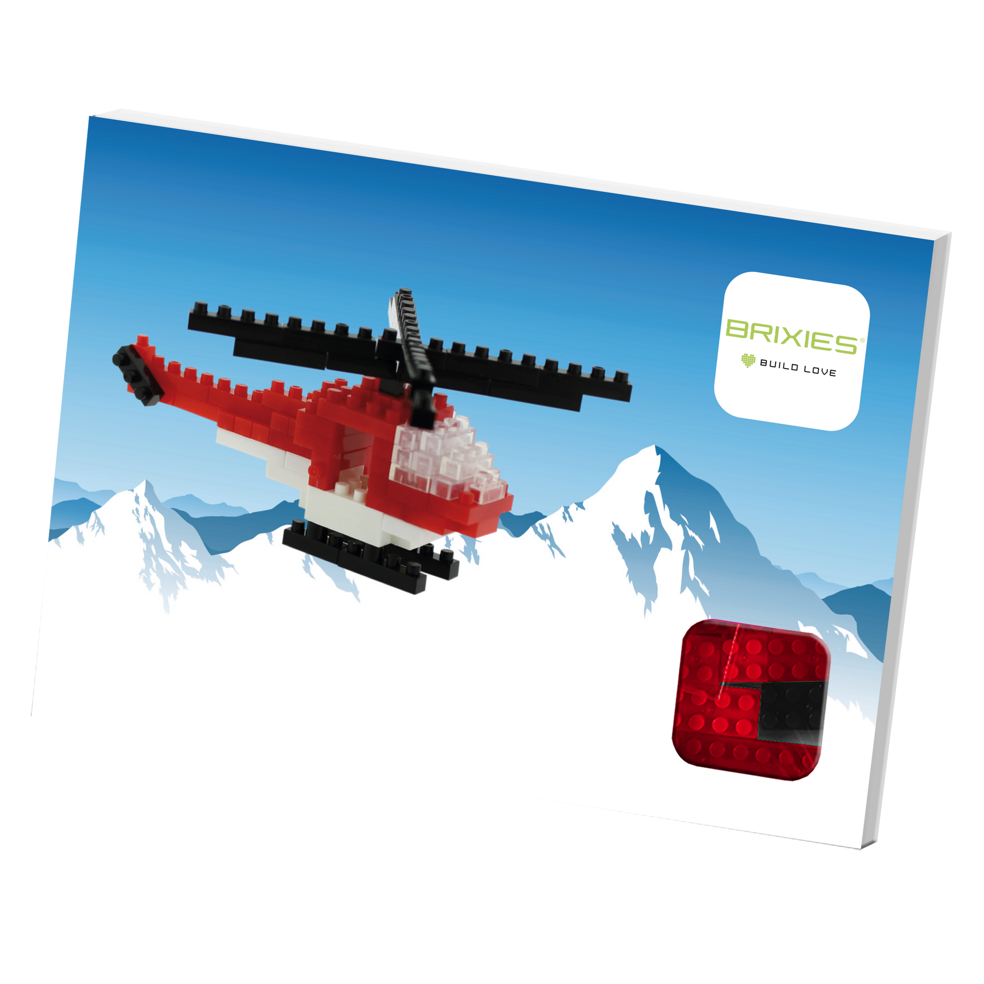 Postcard Helicopter