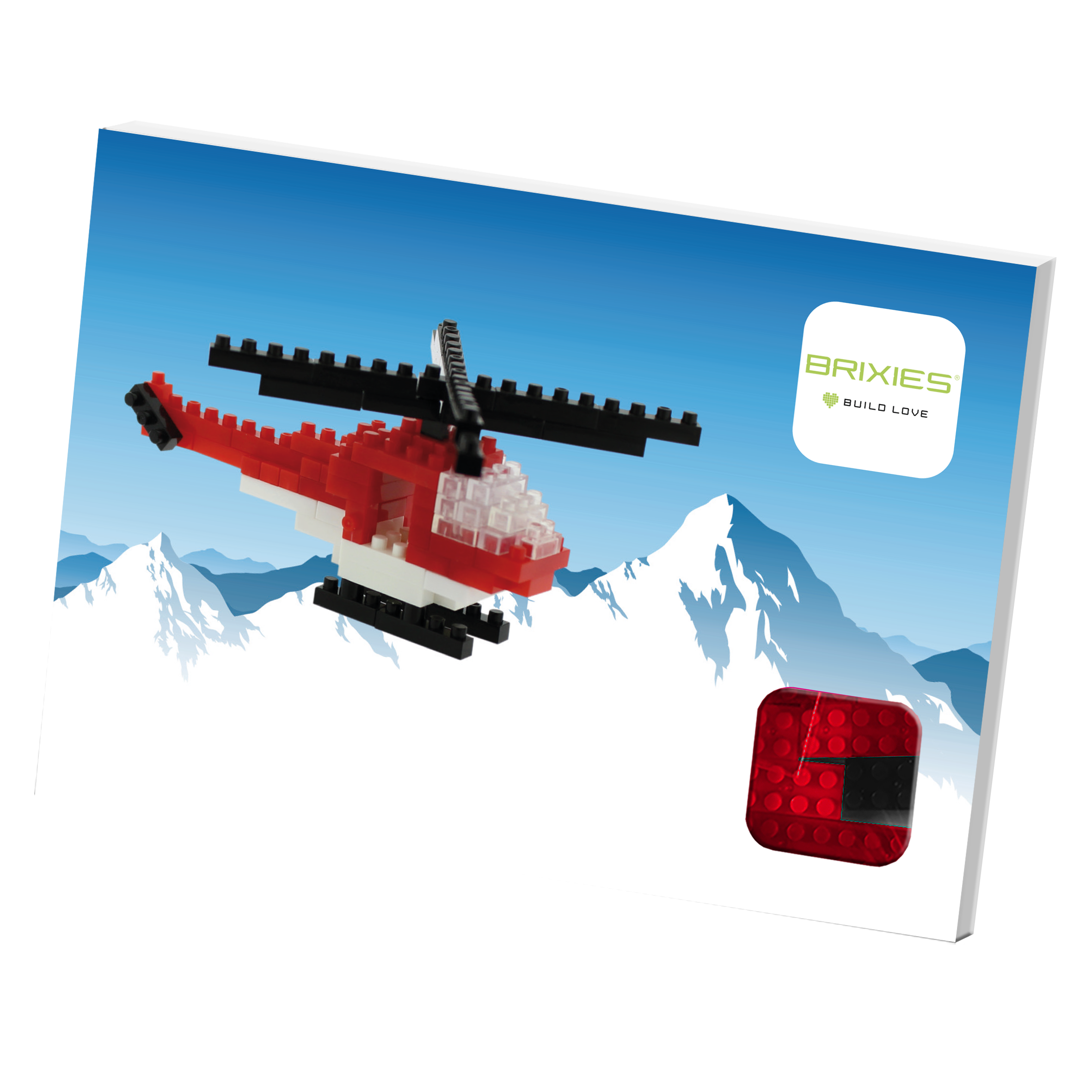 Postcard Helicopter