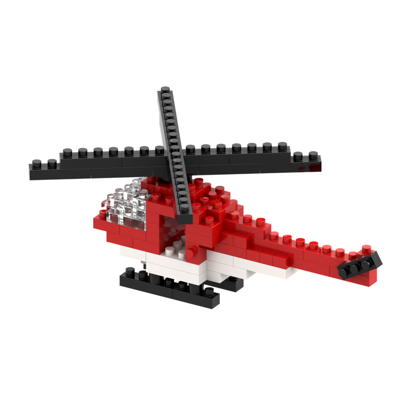 Postcard Helicopter
