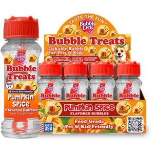 Bubblelick Pumpkin Spice Flavored Bubbles