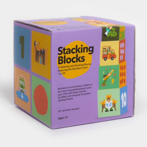 Nolja Number Stacking & Nesting Blocks