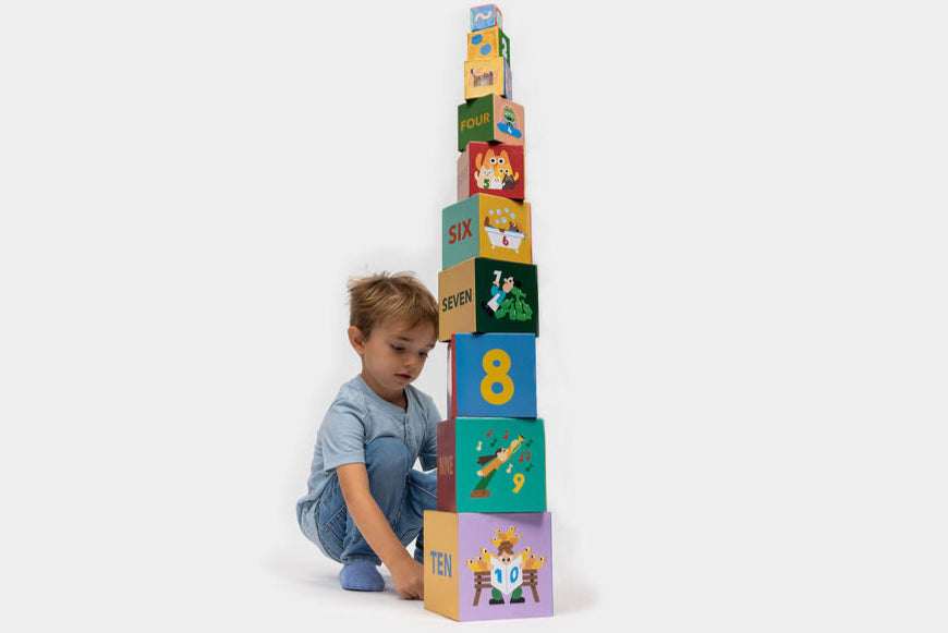 Nolja Number Stacking & Nesting Blocks