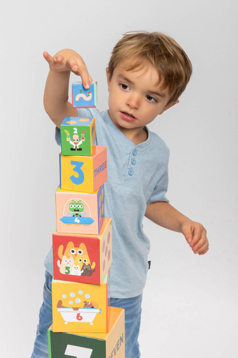 Nolja Number Stacking & Nesting Blocks