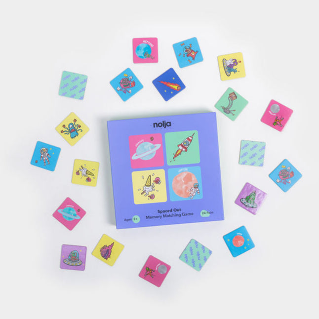 Nolja Spaced Out! Memory Matching Game