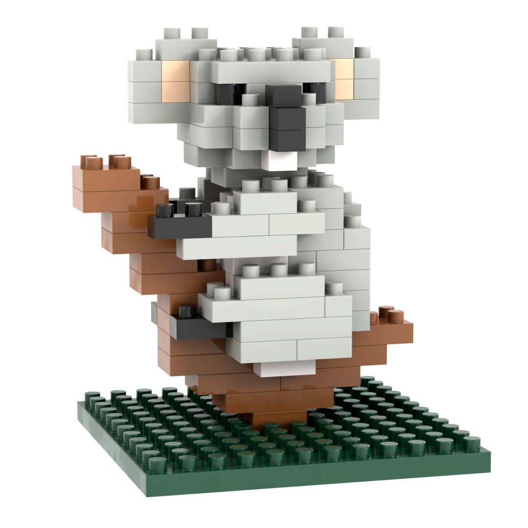 Brixies Small Zip Bag Koala