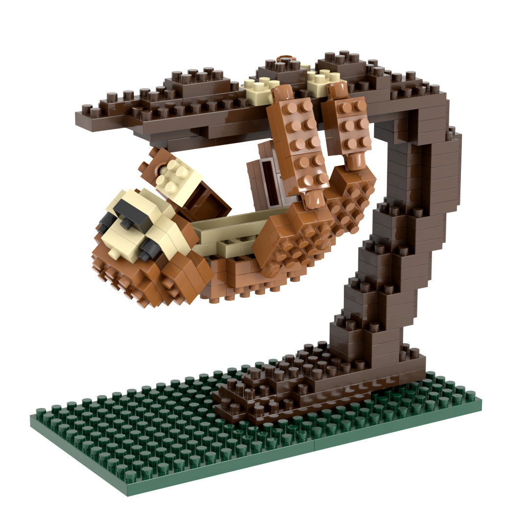 Brixies Large Zip Bag Sloth