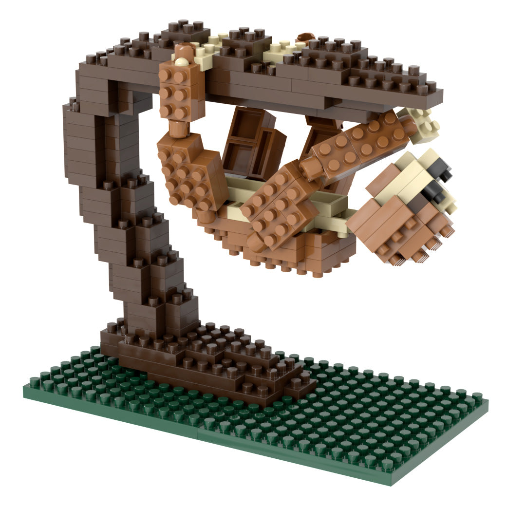 Brixies Large Zip Bag Sloth