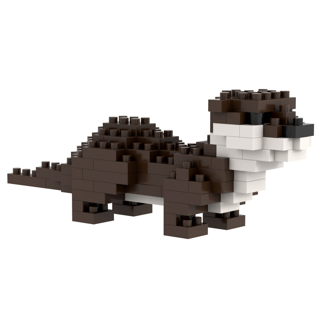 Brixies Small Zip Bag Otter