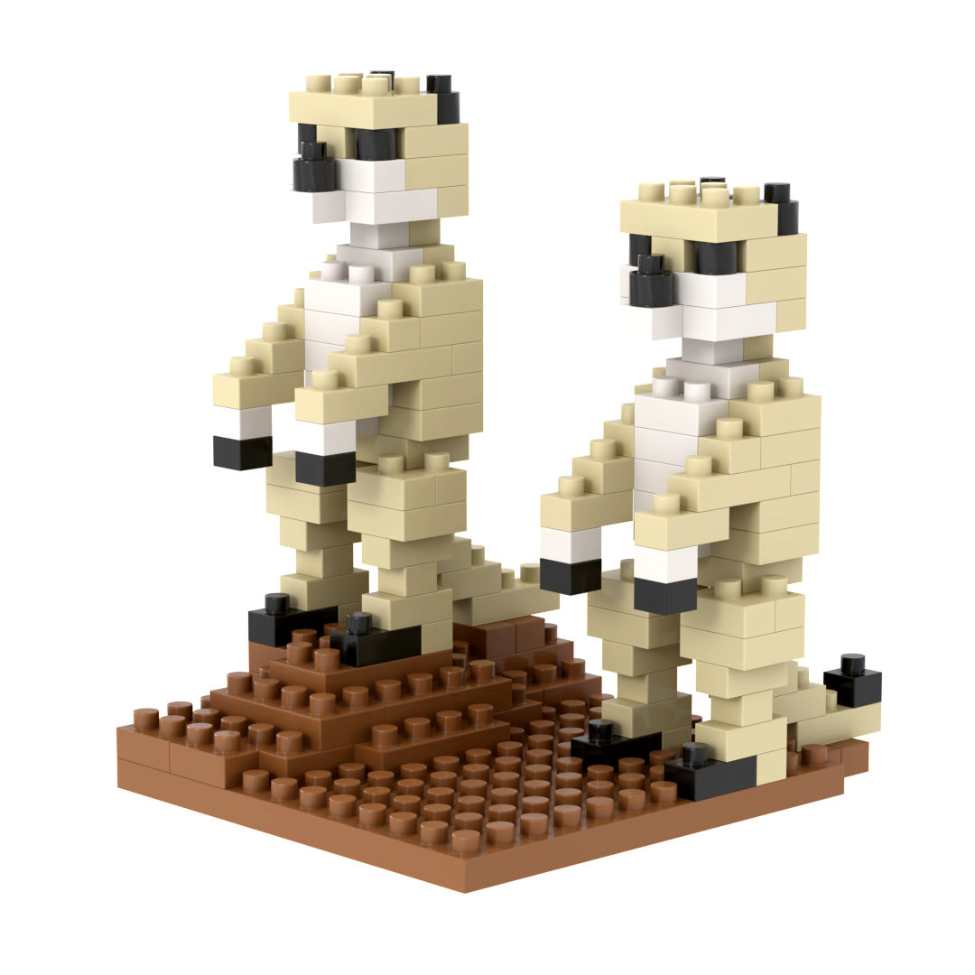 Brixies Small Zip Bag Meerkat