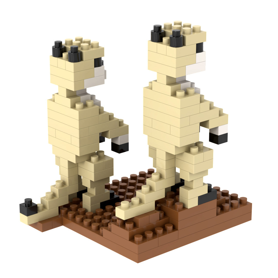 Brixies Small Zip Bag Meerkat