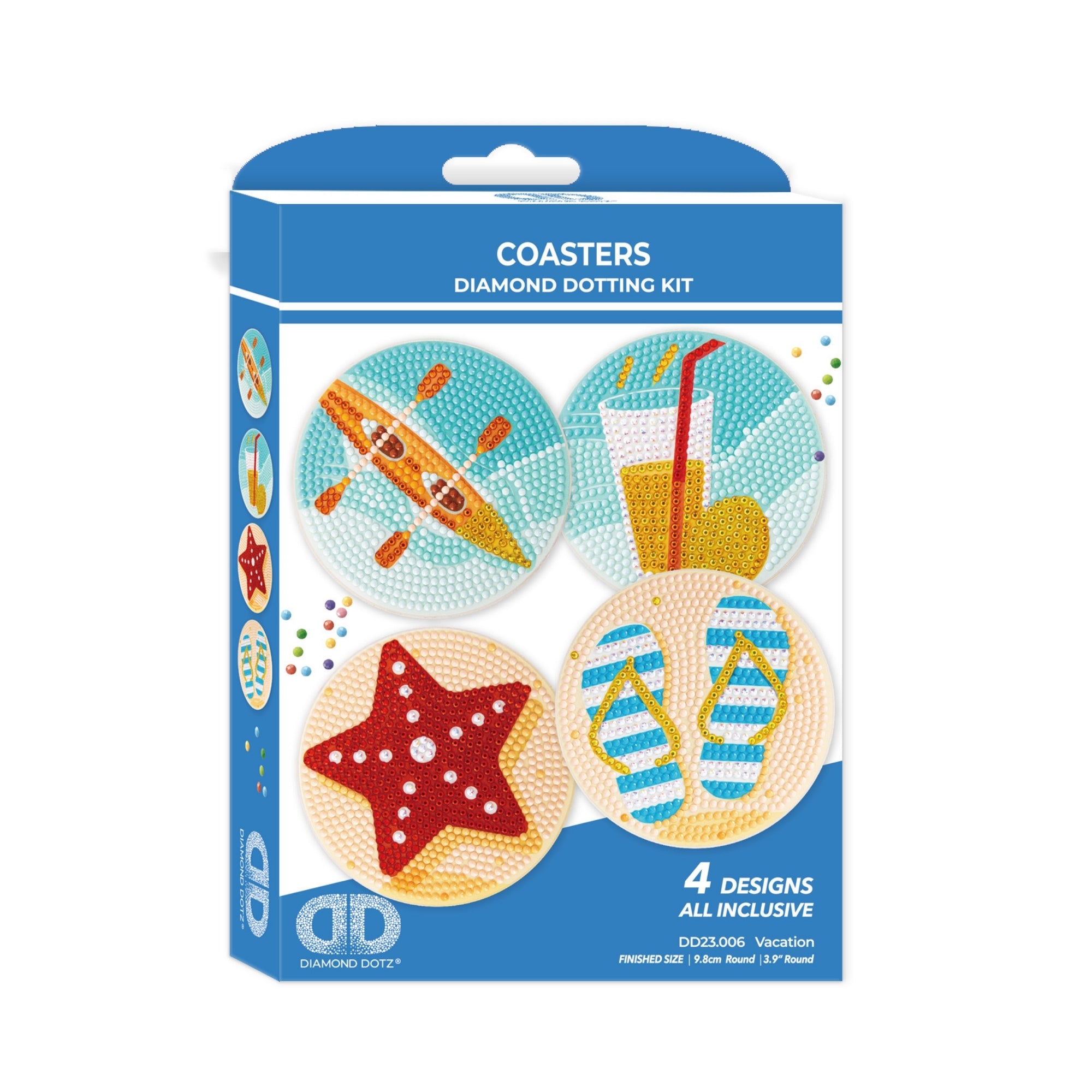 sakiyama グッズセット アートワーク集 スマホリング コースター Diamond Dotz Coasters – Toysmith