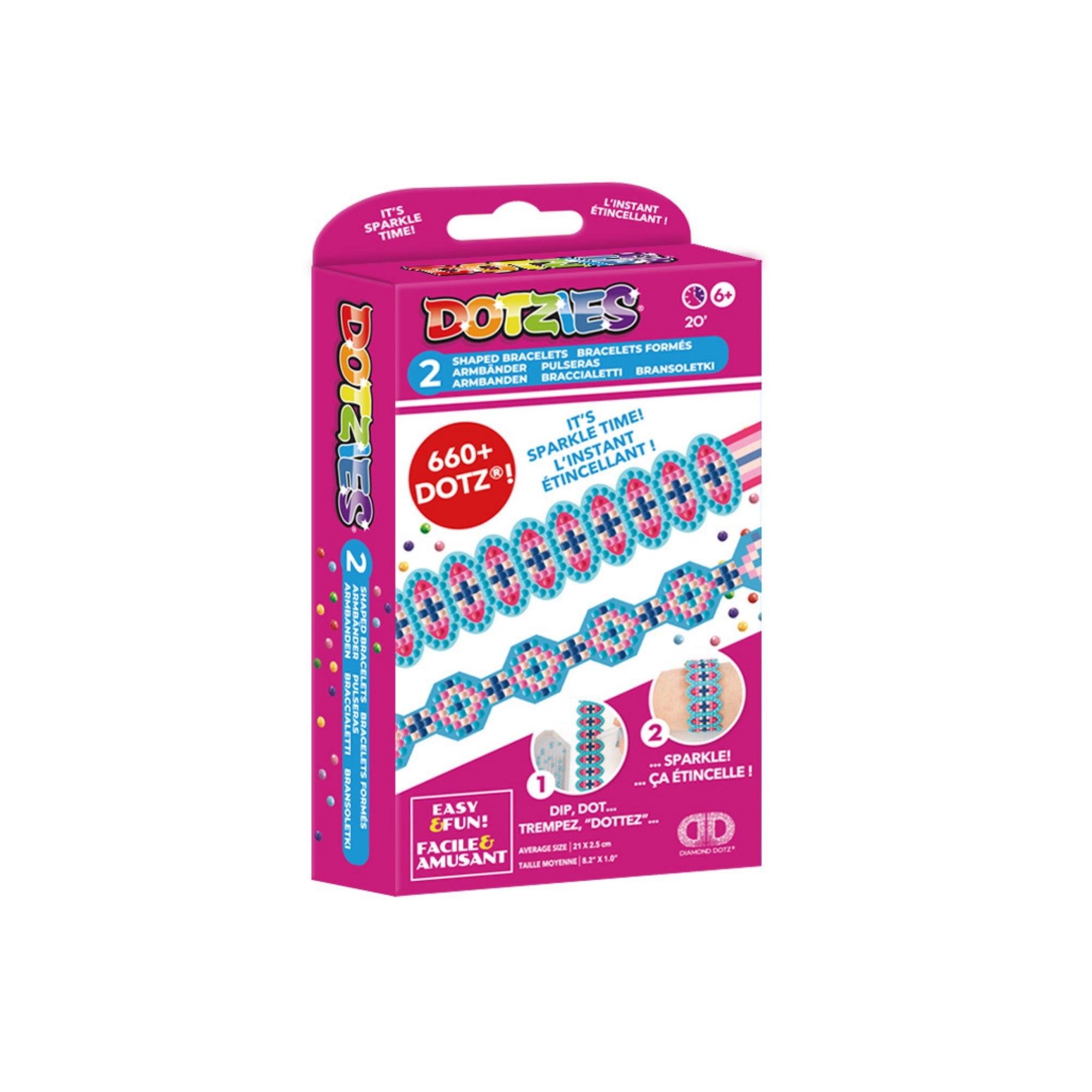 Diamond Dotz Dotzies Shaped Bracelets – Toysmith