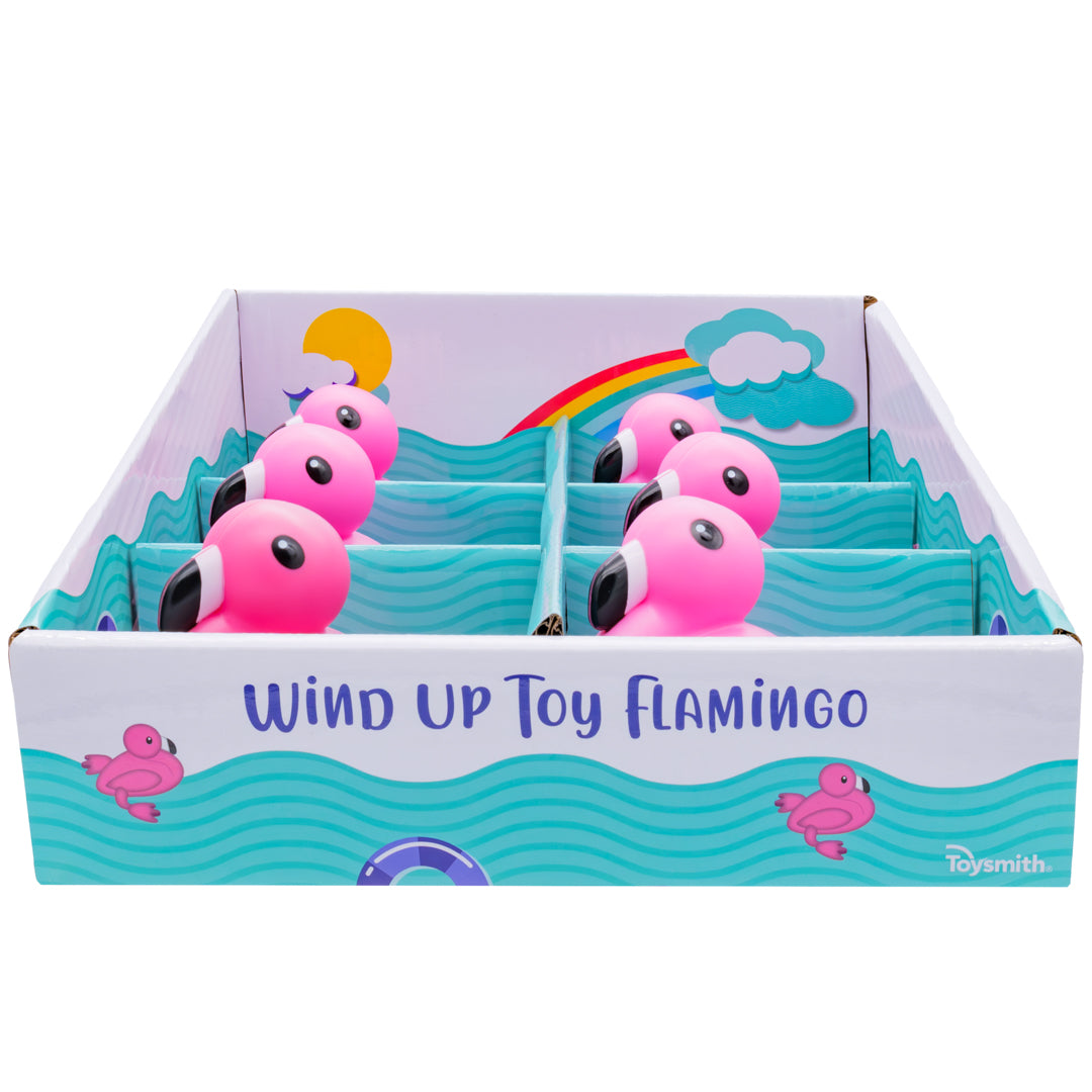 Toysmith Wind Up Toy Flamingo