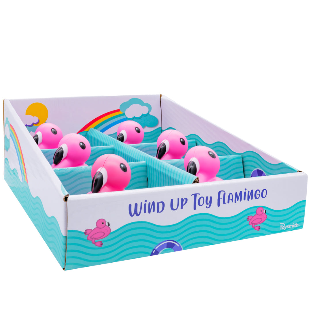 Toysmith Wind Up Toy Flamingo