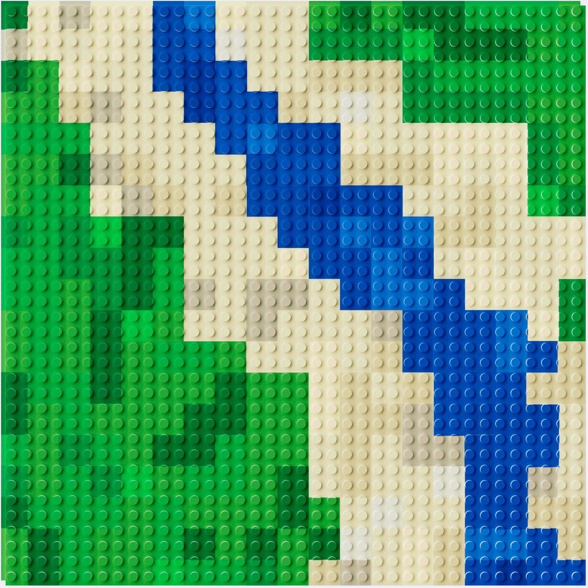 Slab Dream Lab Patterned Baseplate Assorted