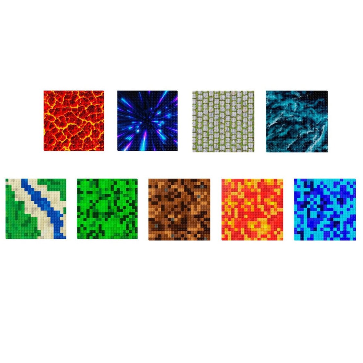 Slab Dream Lab Patterned Baseplate Assorted