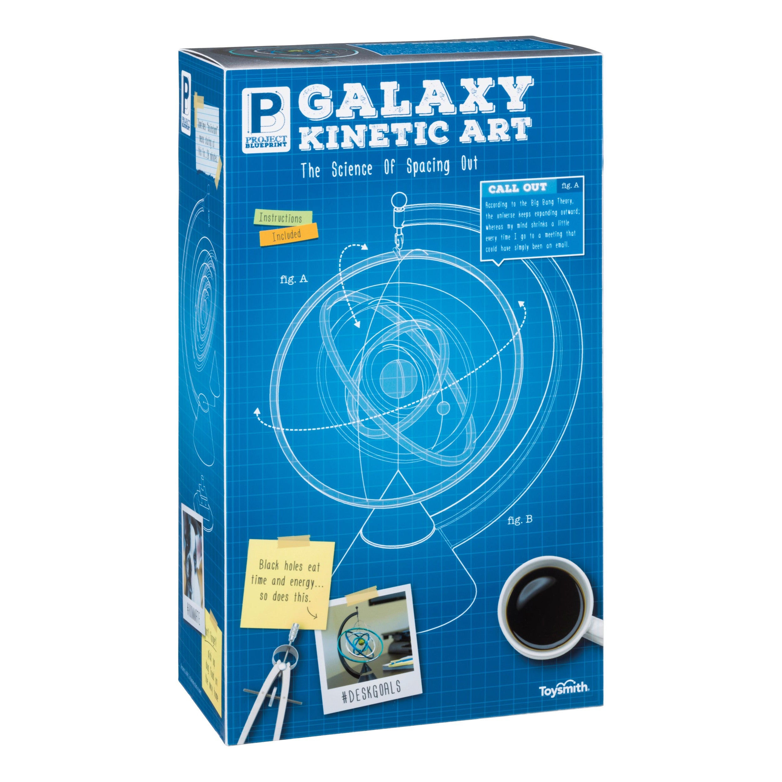 Project Blueprint Galaxy Kinetic Art