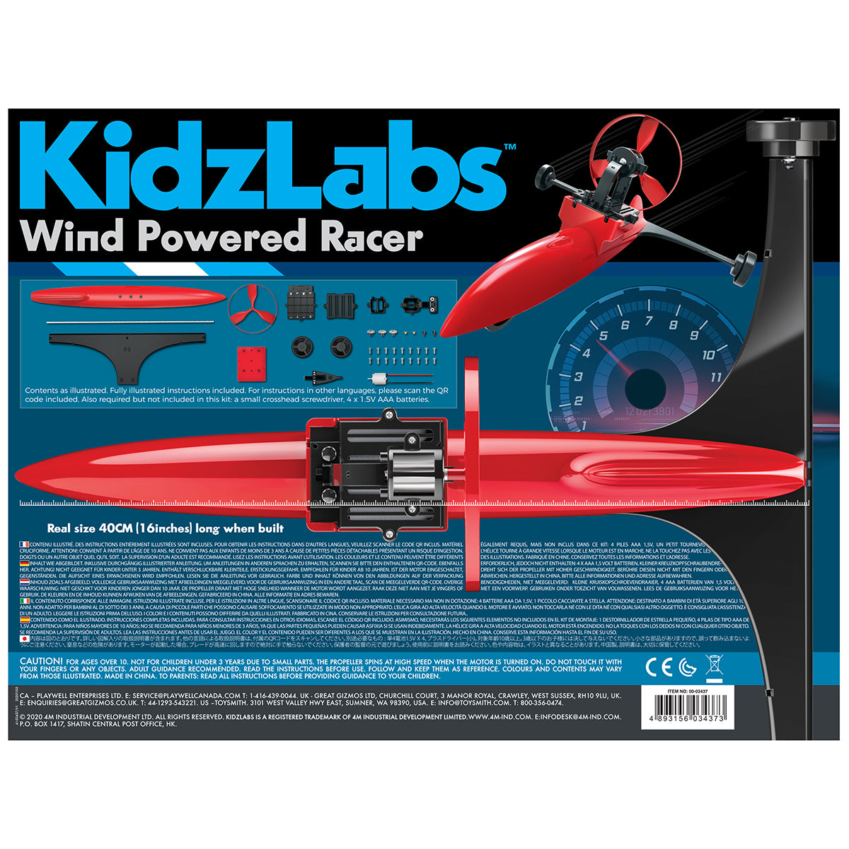 Robotix Wind Powered Racer