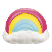 The Toysmith Peek-A-Boo Unicorn Squeeze is a unicorn-shaped toy featuring assorted styles and colors; no color selection available.
