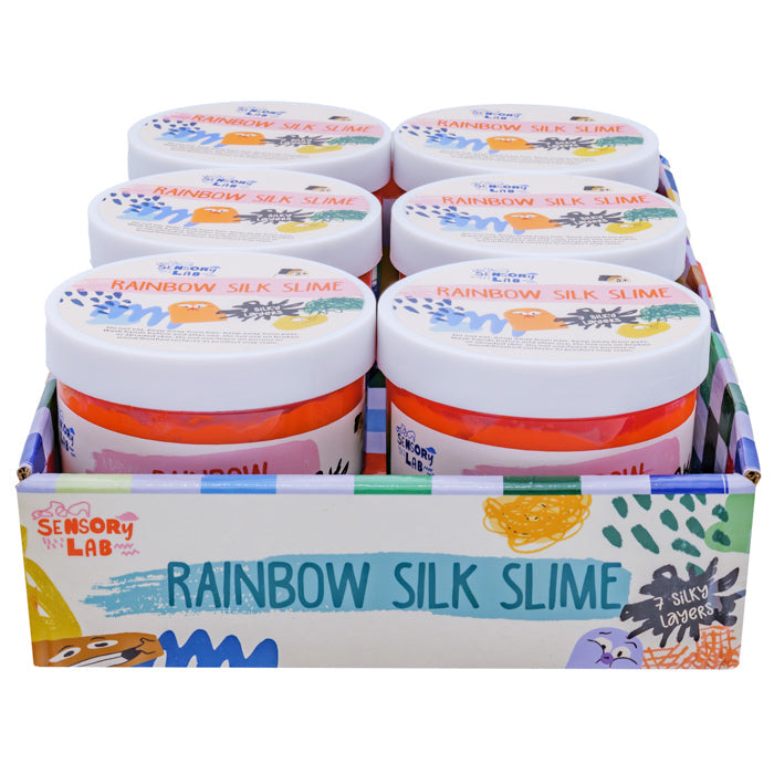 Sensory Lab Rainbow Silky Slime