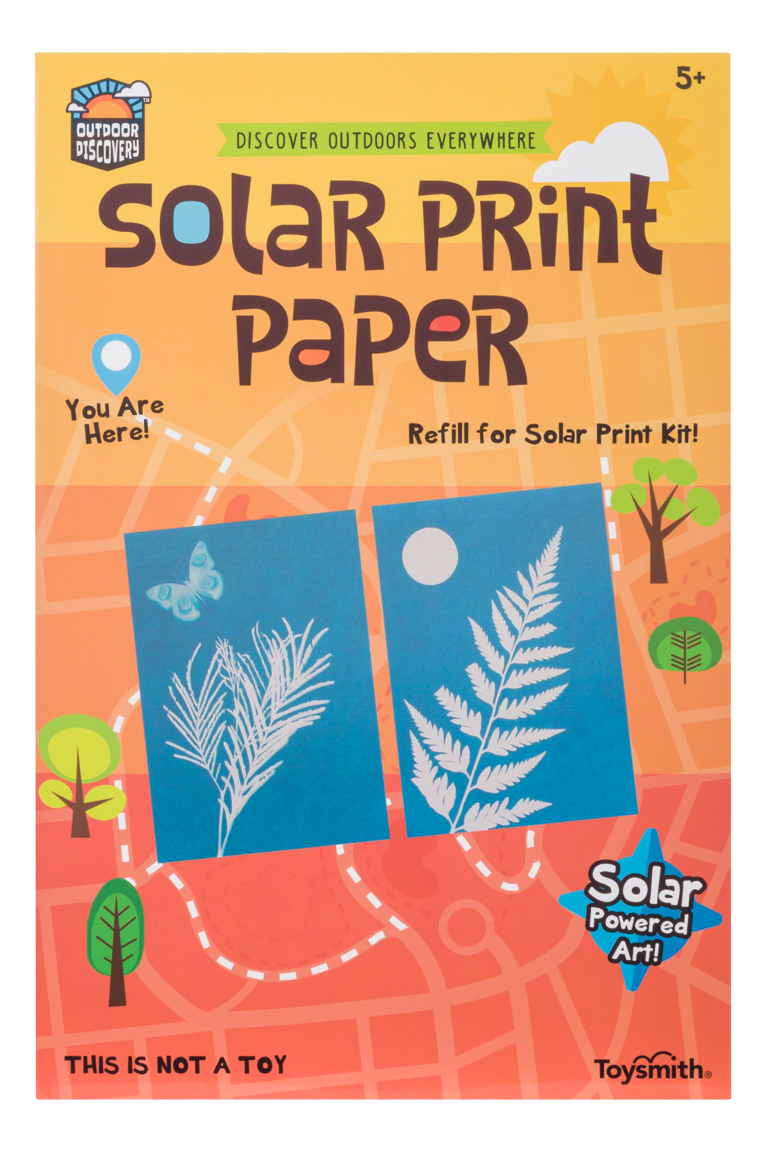 Outdoor Discovery Solar Print Paper Refill Kit