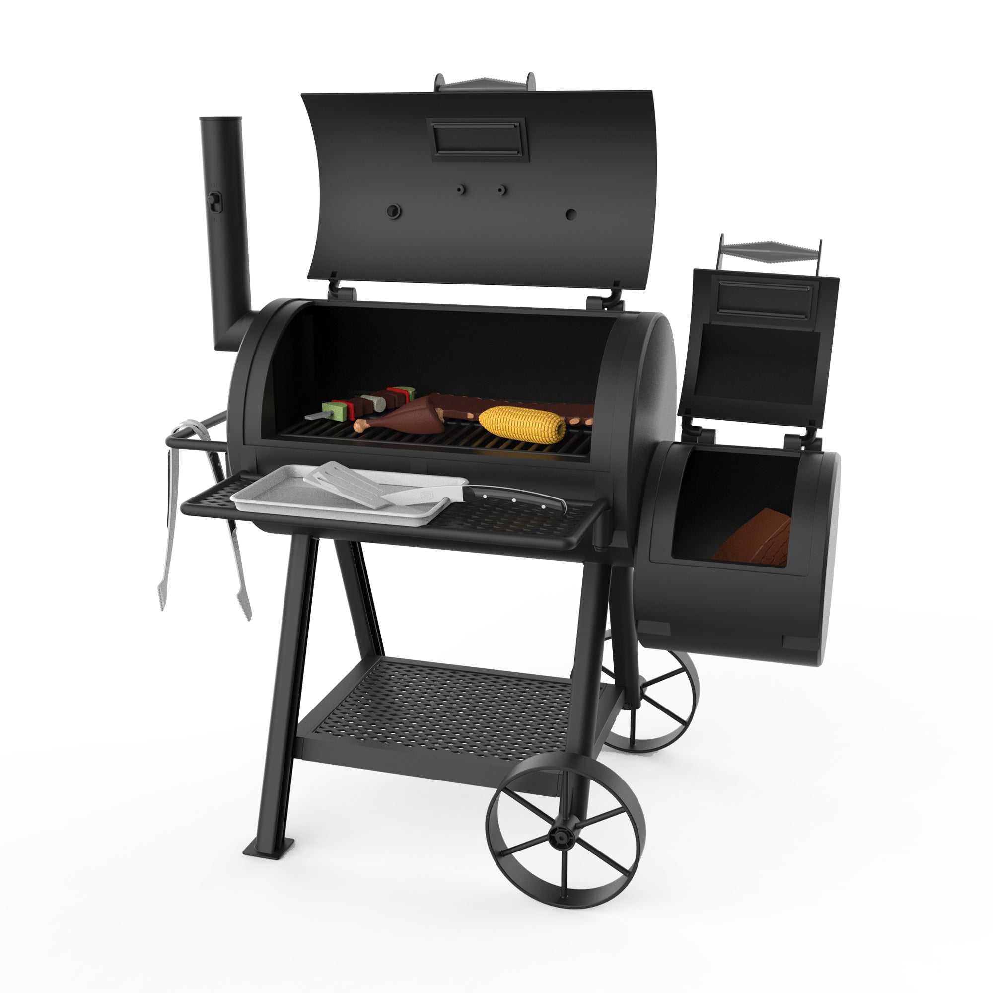 Red Toolbox Oklahoma Joe's Kids Smoker Set