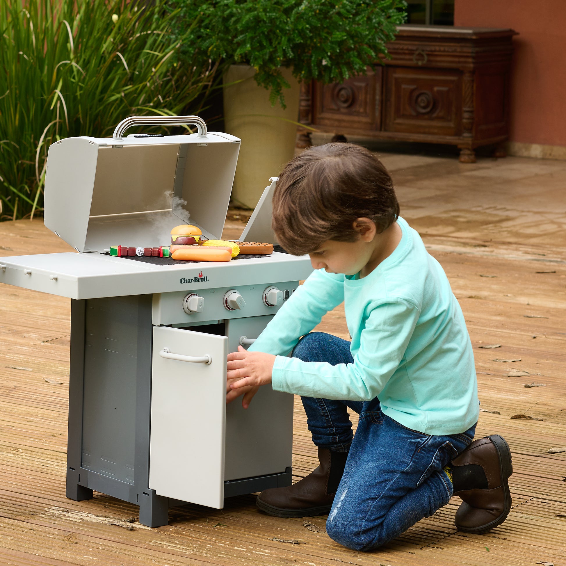 Red Toolbox Char-Broil Kids BBQ Set
