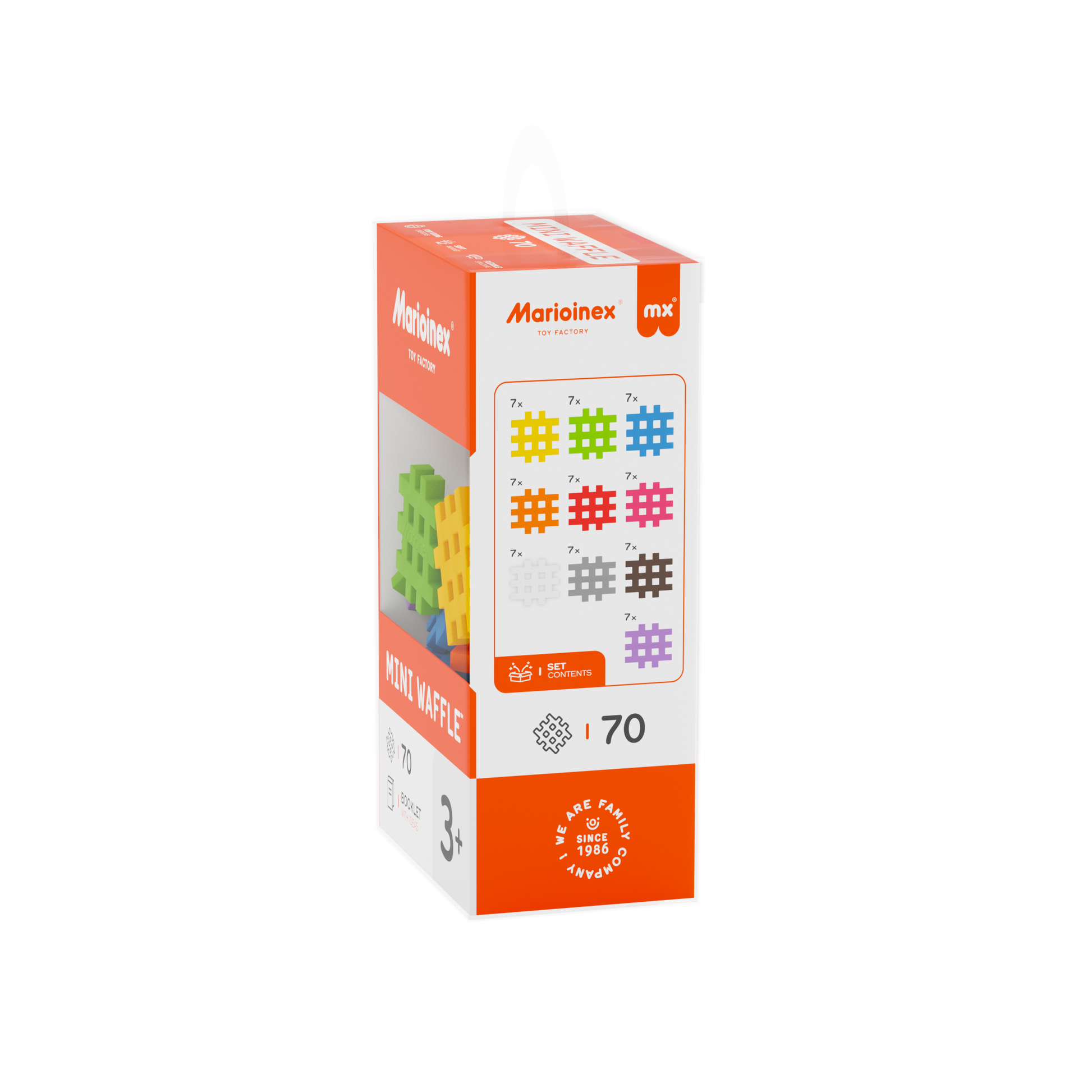 MARIONEX MINI WAFFLE 70 PCS