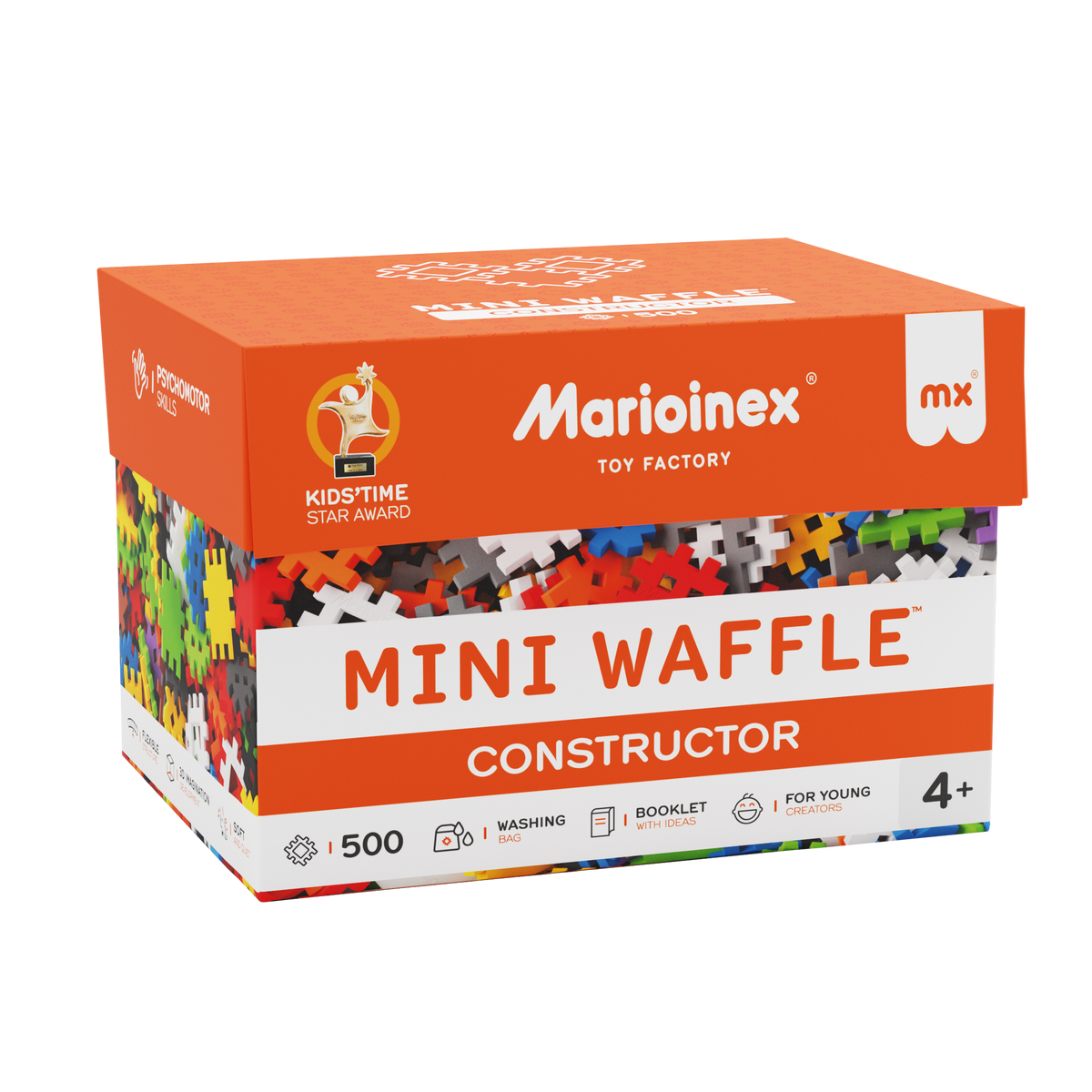 Marioinex 904084 Blocs de construction Mini Waffle Constructeur Expert 501 Éléments Marioinex 904084 Blocs de construction Mini Waffle Constructeur Expert 501 Éléments