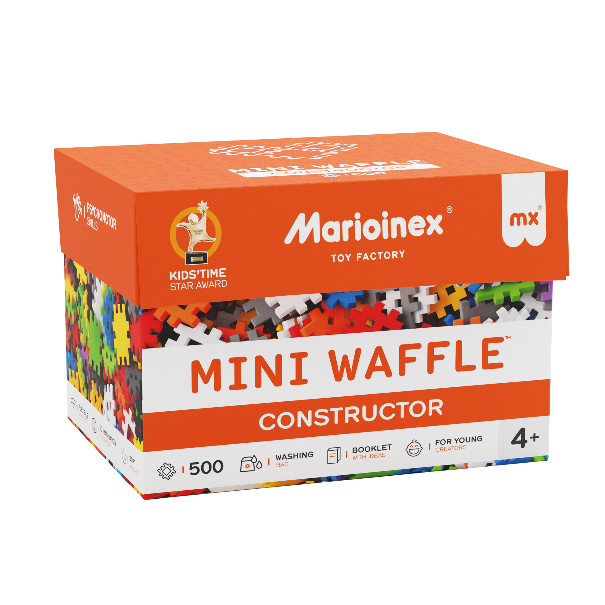 Marioinex Mini Waffle Constructor 500 PCS
