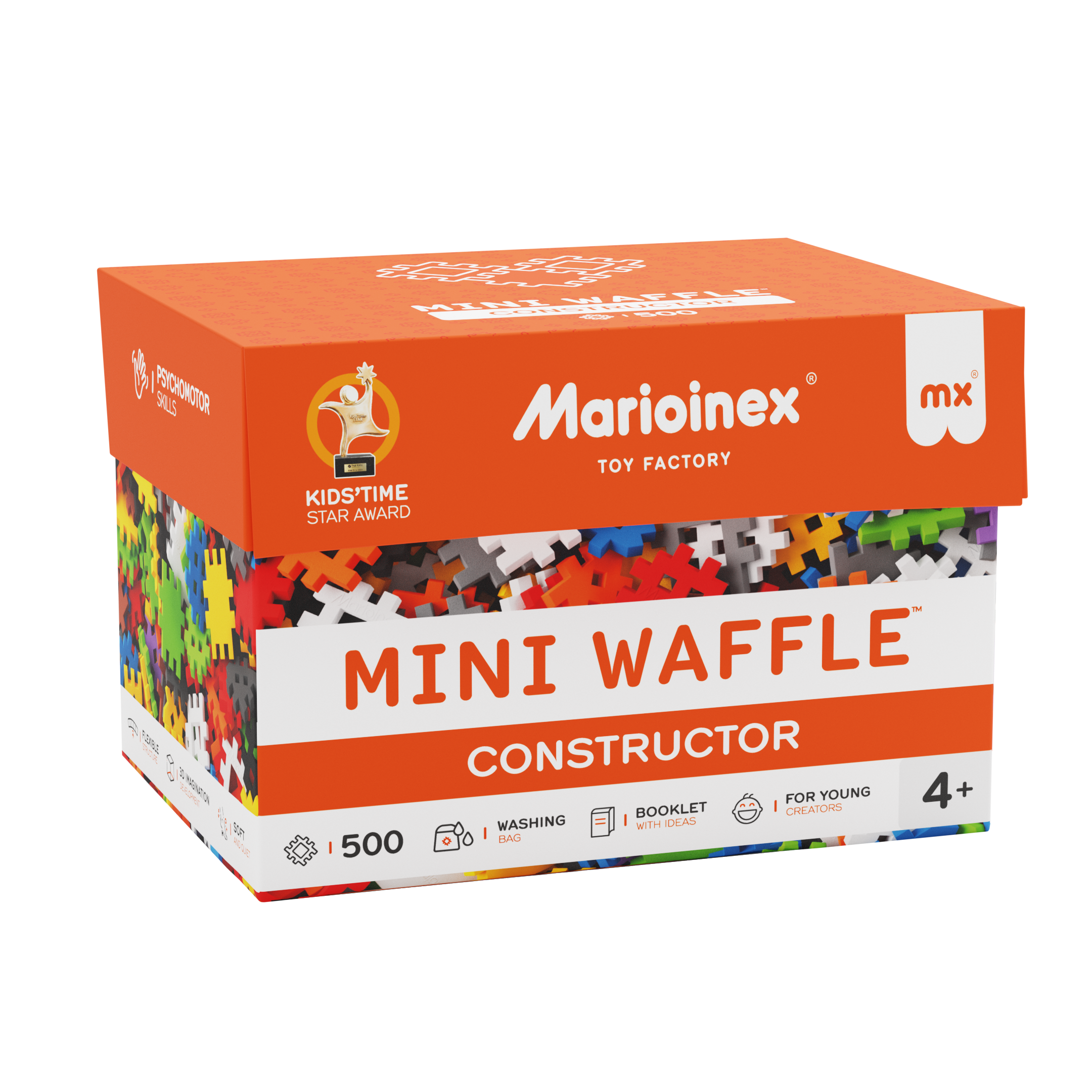 Marioinex Mini Waffle Constructor 500 PCS