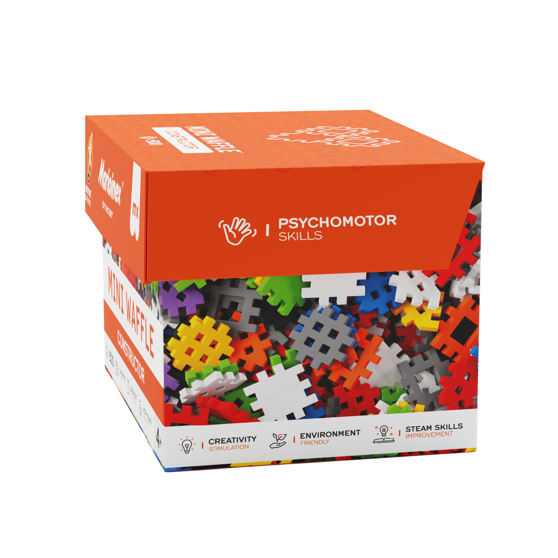 Marioinex Mini Waffle Constructor 500 PCS