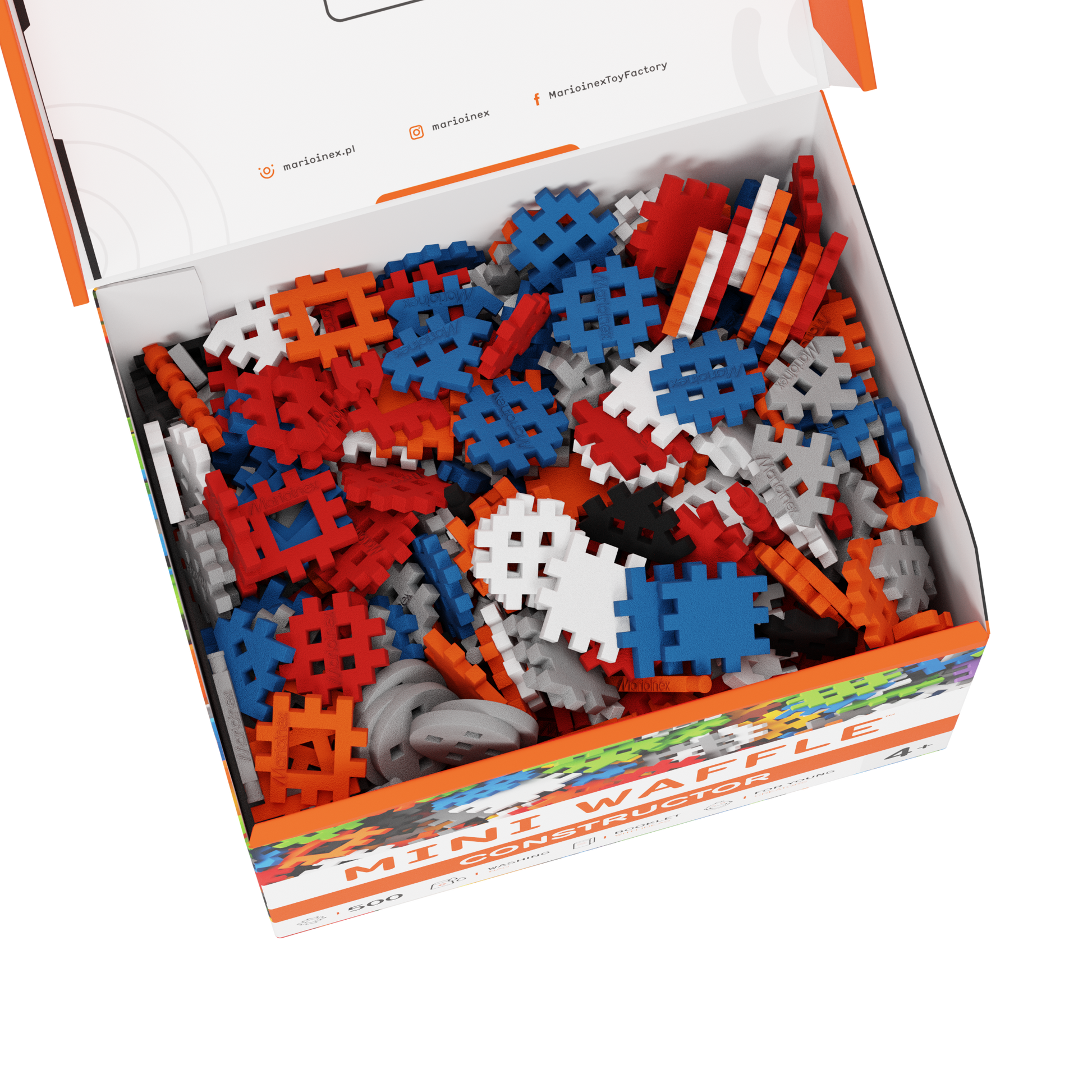 Marioinex Mini Waffle Constructor 500 PCS