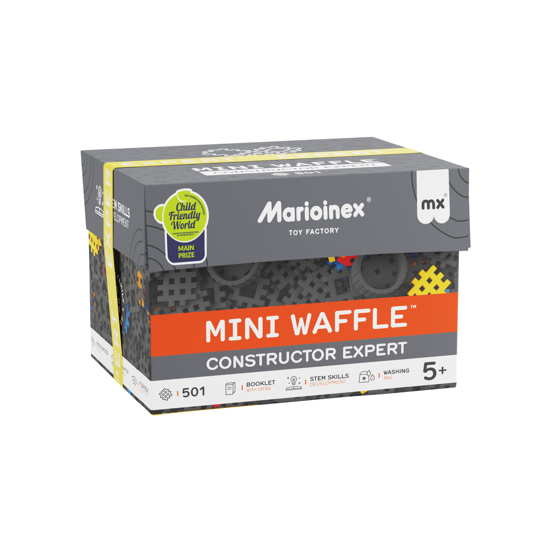 Marioinex Mini Waffle Constructor Expert 501 PCS