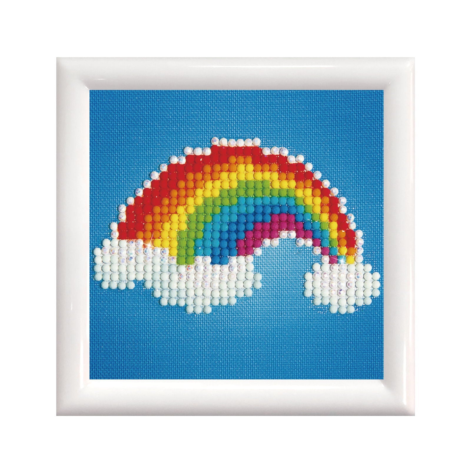 Diamond Dotz Ever Living Rainbow - Framed