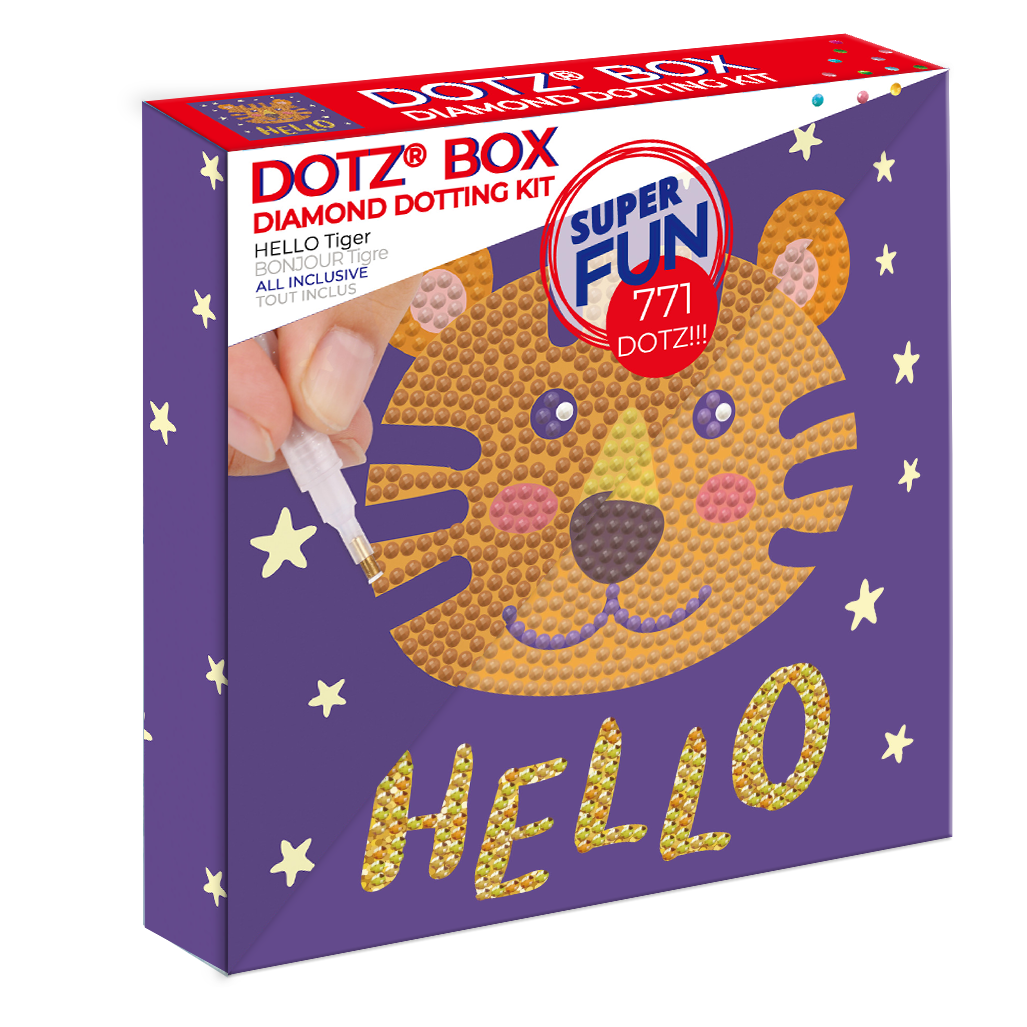Diamond Dotz Hello Tiger