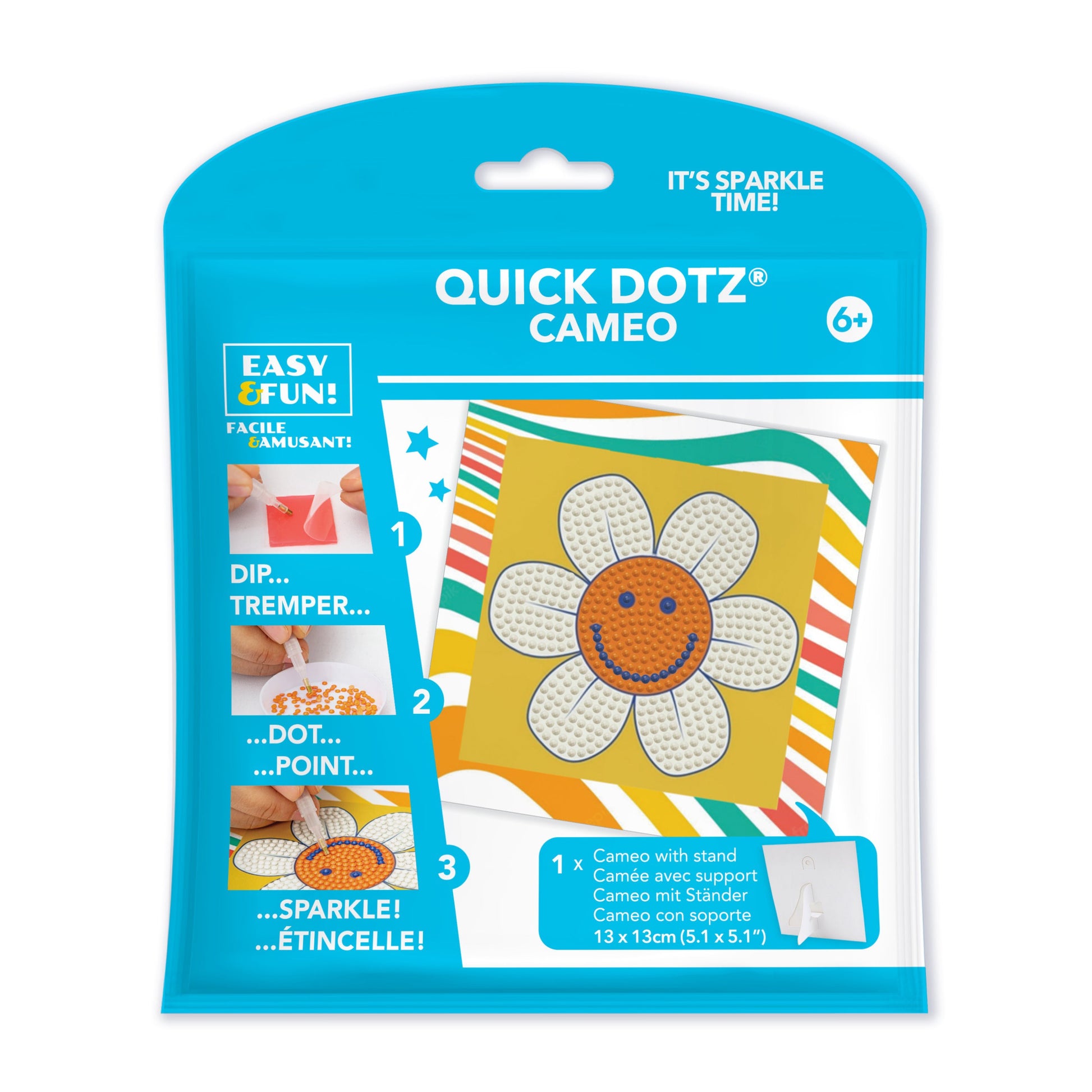 Diamond Dotz Vintage Flower