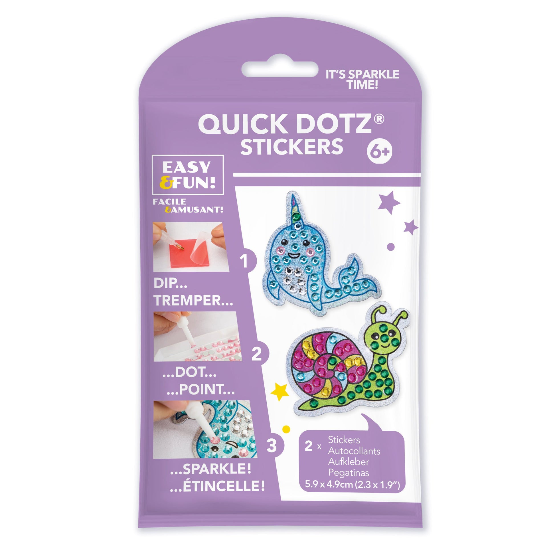 BIG DOTZ ® Stickers Pack 5 - Slip & Swim