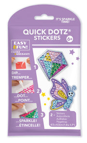 Diamond Dotz BIG DOTZ Sticker Pack 4 - Butterfly Sparkle-Packaging